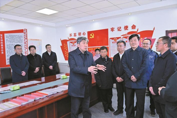 朱曉東在寧武調研安全生產(chǎn)生態(tài)環(huán)境保護冬季取暖林長(cháng)制落實(shí)等工作